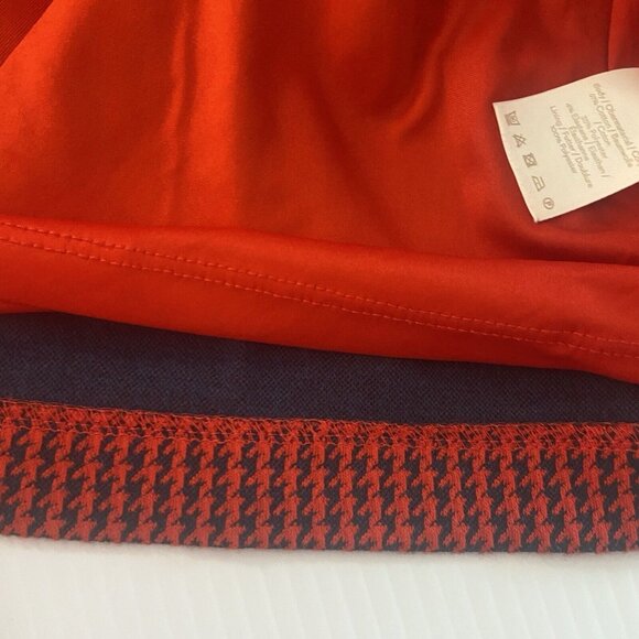 Boden Red Textured Midi Dress - Picture 14 of 14